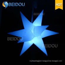 Event Stage Wedding Party Christmas LED Lighted Inflatable Decoration Star